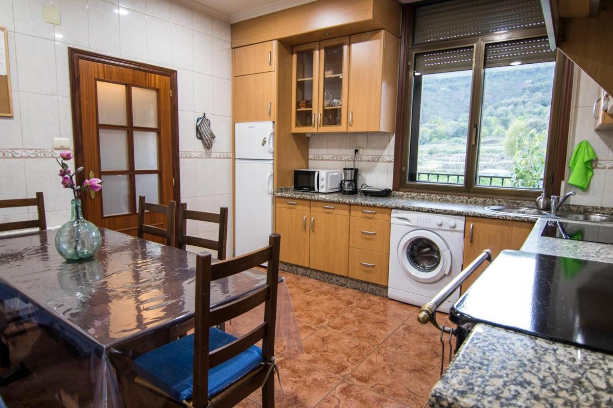 리바다비아 Casa Charo Prexigueiro 아파트 외부 사진